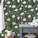 Soft Pink Floral Wallpaper – Peel & Stick Removable Waterproof Wall Decor For Bedroom Living Room_maomaolike.com