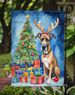 Great Dane Christmas Reindeer Garden Flag Mailbox Flag Decorative Yard Flag Banner Outside Patio Artwork Yard Flower Beds, Garden Size, Multicolor_maomaolike.com