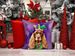 English Cocker Spaniel King Of Mardi Gras Throw Pillow Machine Washable, Indoor Outdoor Decorative Pillow For Couch, Bed Or Patio, 14Hx14W_maomaolike.com