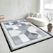 Living Room Rug Large Size Gorgeous Gold Frame Design Bedroom Rug Plush Thickened Machine Washable Thickened Underlay Interior Decorative Rug_maomaolike.com