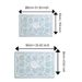 Bathroom Mat Toilet Mat Shower Mat Entrance Rug Absorbent Non-Slip Mat Soft Quick-Dry Machine Washable_maomaolike.com