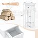 2 Tier Slim Nightstand Bedside Table With Drawer Shelf_maomaolike.com