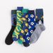 Colorful Trendy Socks Mid High Cotton Socks Multi Pattern Versatile Trendy Socks _maomaolike.com