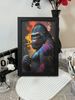 Cyberpunk-style Gorilla, The Boldness Of Pop Art And The Casualness Of Graffiti, With A Hardcore Aura And A Luxurious Badass Charm_maomaolike.com