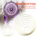 5 8 10 15 20 25 30 35 40cm Metal Ring Dreamcatcher Hoop Rings DIY Circles Round Metal Rings DIY Handmade Dreamcatcher_maomaolike.com