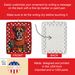 Fawn Boxer Holiday Christmas Porcelain Ornament Christmas Tree Hanging Decorations For Home Christmas Holiday, Rectangle, Gift, Multicolor_maomaolike.com
