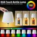 Rechargeable LED Table Lamp RGB Color Night Atmosphere Plug-in Bottle Light_maomaolike.com