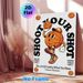 Basketball Cartoon Motivational Painting Poster, Vibrant Retro Cartoon Basketball Character With Inspiring Slogans Poster, Uplifting Wall Decor Ideal_maomaolike.com