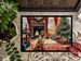 Finnish Spitz Cozy Christmas Doormat Front Door Mat Indoor Outdoor Rugs For Entryway, Non Slip Washable Low Pile, 24H X 36W_maomaolike.com
