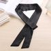 HOT Silk Ribbon Pure Color Dress Chiffon Scarf Lady Bow Belt fas reductoras de barriga Super long multi-function belt_maomaolike.com