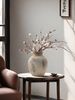 1PC Ceramic Antique Tile Pizza Style Vase Suitable For Japanese Art Decoration Farmhouse Interior Flower Arrangement Beautiful Ornament_maomaolike.com