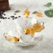 New Fashion Creative Personalized Goldfish Coffee Cup Tableware Set Fashion Gift Ceramic Tea Set_maomaolike.com