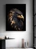 Oil Painting Reproduction, Impressionist-style Eagle, Floral Motif, Home Décor Artwork, Living Room Feature Wall Decoration, Art Exhibition Piece_maomaolike.com
