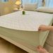 Double Layer Gauze Quilted Single Piece Dustproof Mattress Protector 2025 New Model Cover Bed Sheet Set_maomaolike.com