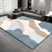 Living Room Rug,Large Rug,Oversized, Gold Leaves Design,Bedroom Rug,Soft And Thick, Machine Washable, Thickened Rug, Bedside Rug,Decorative Indoor Rug_maomaolike.com