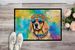 Golden Retriever Hippie Dawg Doormat Front Door Mat Indoor Outdoor Rugs For Entryway, Non Slip Washable Low Pile, 24H X 36W_maomaolike.com