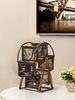 1pc Rotating Ferris Wheel Shape Plastic Photo Frame European And American Retro Bronze Suitable For Multi-scene Decorations Photo Album Photo Frame_maomaolike.com