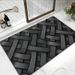 Bathroom Mat Toilet Mat Shower Mat Entrance Rug Absorbent Non-Slip Mat Soft Quick-Dry Machine Washable_maomaolike.com