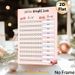 100lb Weight Loss Tracker Painting Poster, Soft Pastel-toned Weight Loss Tracking Chart Poster, Practical Tool To Monitor Weight Loss Progress And_maomaolike.com