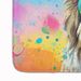 Bearded Collie Hippie Dawg Memory Foam Kitchen Mat Machine Washable Anti-Fatigue Mat Cushion Comfort Bath Mat Or Kitchen Rug_maomaolike.com