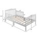 Stylish Wooden Toddler Bed - Durable Construction, Guardrails For Safety, Easy Assembly, Perfect For Kids' Bedroom Furniture_maomaolike.com