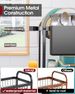 Sakugi 2-Tier Dish Drying Rack - Stainless Steel Dish Rack With Cutlery & Utensil Holders For Kitchen Counter, Sink Organization And Storage_maomaolike.com