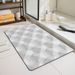 Bathroom Mat Toilet Mat Shower Mat Entrance Rug Absorbent Non-Slip Mat Soft Quick-Dry Machine Washable_maomaolike.com