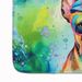 Boston Terrier Hippie Dawg Memory Foam Kitchen Mat Machine Washable Anti-Fatigue Mat Cushion Comfort Bath Mat Or Kitchen Rug_maomaolike.com