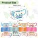 24Pcs Tea Party Table Centerpieces 4 Styles Teapot Shape Flower Box Paper Teapot Gift Box Spring Theme Princess Party Favor Table Floral Decoration For Tea Garden Theme Birthday Wedding Party Supplies_maomaolike.com