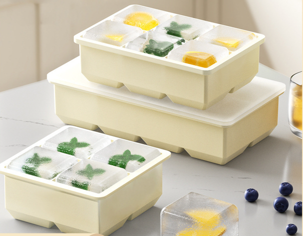 Cube Mold Tray Making Box Silicone Large Cubes Household Frozen Ice Blocks Food Grade Homemade Artifact_maomaolike.com