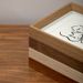 New Chinese Style Mini Small Photo Empty Square Picture Frame Display Stand 3D Wooden Handwritten Calligraphy Desktop_maomaolike.com
