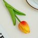 PU Tulip Cross-border Supply Artificial Flower Home Decoration Wedding Bouquet MW54102_maomaolike.com