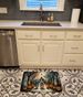 Creepy Dolls Spooky Halloween Memory Foam Kitchen Mat Machine Washable Anti-Fatigue Mat Cushion Comfort Bath Mat Or Kitchen Rug_maomaolike.com