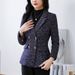 Women's Clothing loose all-match elegant Plaid casual slimming suit top_maomaolike.com