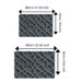 Bathroom Mat Toilet Mat Shower Mat Entrance Rug Absorbent Non-Slip Mat Soft Quick-Dry Machine Washable_maomaolike.com