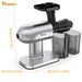 IAGREEA Horizontal Slow Juicer, An Electric Juicer For Fruits And Vegetables, Has A Reverse Function, Easy To Clean, Suitable For Daily Juice And Vegetable Juice Extraction_maomaolike.com