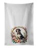 American English Coonhound And Flowers Kitchen Towel Set Of 2 White Dish Towels Decorative Bathroom Hand Towel For Hand, Face, Hair, Yoga, Tea, Dishcloth, 19 X 28", White_maomaolike.com
