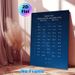 Japanese Kana Hiragana Katakana Painting Poster, Starry Dark Blue Background Elegant Typography Poster, Useful Japanese Learning Reference For Study_maomaolike.com