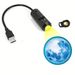 Creative Moon Projection Lamp Bedroom Atmosphere Fill Light Earth Children's Toy With Glowing Lamp Bedside Night Light_maomaolike.com