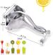 Manual Squeezer Aluminum Alloy Hand Pressure Juir Pomegranate Orange Lemon Sugar Cane Jui Kitchen Bar Fruit Tools_maomaolike.com