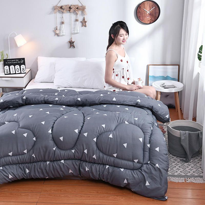 Factory Direct Supply Warm Thickened Aloe Vera Cotton Hotel Single And Double Winter Core Quilt Gift Wholesale Dropshipping_maomaolike.com
