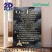 Our Father Prayer Painting Poster, Elegant Golden Script On Misty Dark Backdrop Poster, Inspirational Religious Verse Decor Ideal For Home, Church And_maomaolike.com
