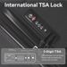 Luggage Sets ABS Hardshell 3pcs Luggage, Lightweight Durable Suitcase Sets Spinner Wheels Suitcase With TSA Lock 20''24''28'' Available(Black)_maomaolike.com