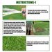 Yegbong Green Lawn Spray, Backyard Outdoor Playground Football Field Grass Growth Concentrated Nutrient Solution Spray_maomaolike.com