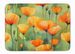 California California Poppies In Watercolor Memory Foam Kitchen Mat Machine Washable Anti-Fatigue Mat Cushion Comfort Bath Mat Or Kitchen Rug_maomaolike.com