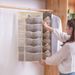 Hanging Cloth Organizer For Socks Bras Underwear Wardrobe Storage Bag With Multiple Pockets For Bedroom Closet_maomaolike.com