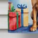 Bloodhound Christmas Reindeer House Flag Large Porch Sleeve Pole Decorative Outside Yard Banner Artwork Wall Hanging, Polyester, House Size, Multicolor_maomaolike.com