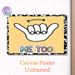 Me Too Gesture Painting Poster, Cute Minimalist Line Art Poster, Vibrant Playful Typography Design, Ideal For Bedroom, Living Room Or Dorm_maomaolike.com