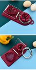 Egg Slicer, Household Stainless Steel Egg Slicer, 2-in-1 For Slicing Preserved Eggs, Century Eggs, And Regular Eggs._maomaolike.com
