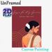Indian Gajra Themed Painting Poster, Graceful Traditional Indian Female Portrait Poster, Cultural Decorative Piece Ideal For Home & Festive Gathering_maomaolike.com